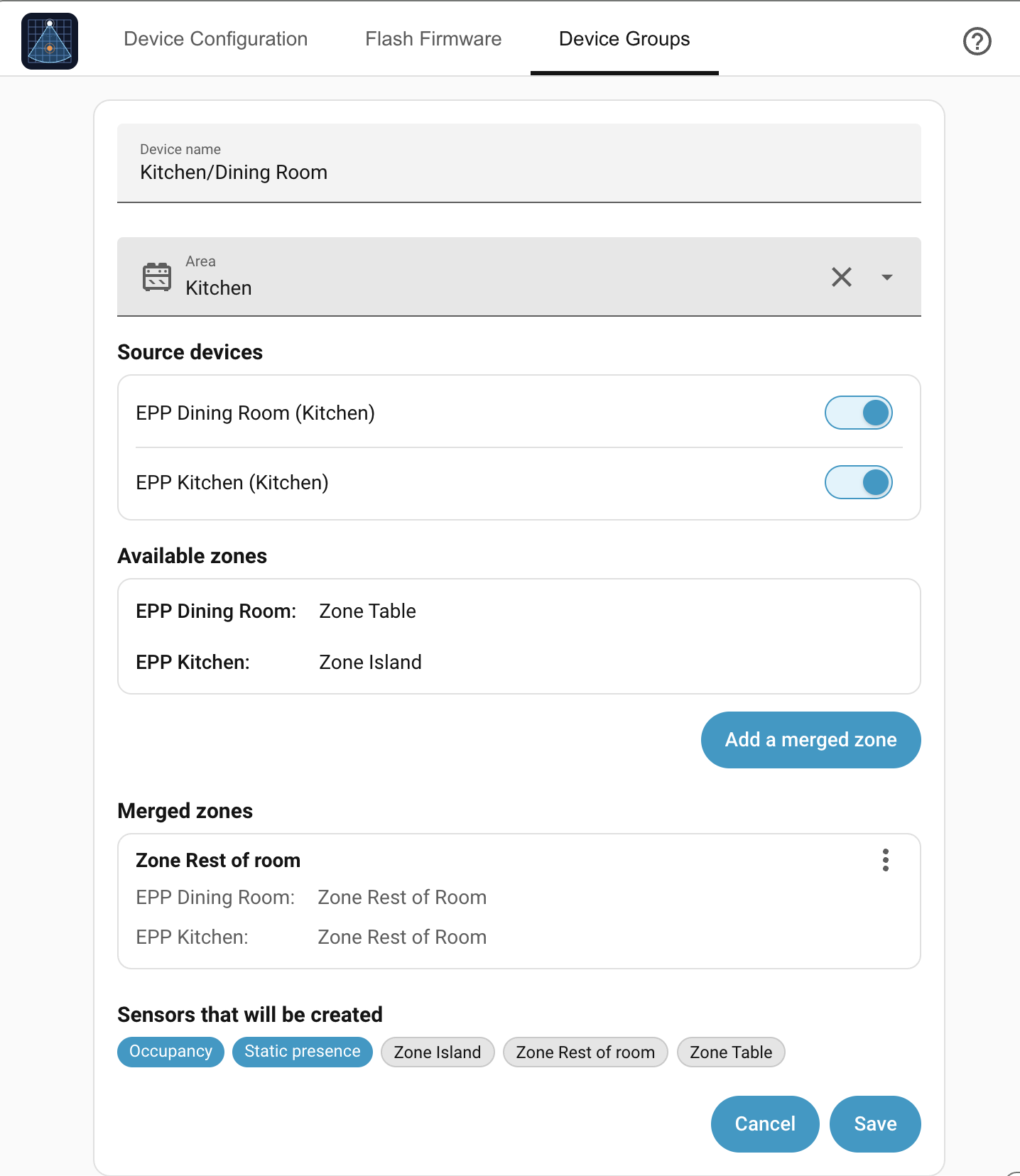 Device Group Editor Device Groups Editor.