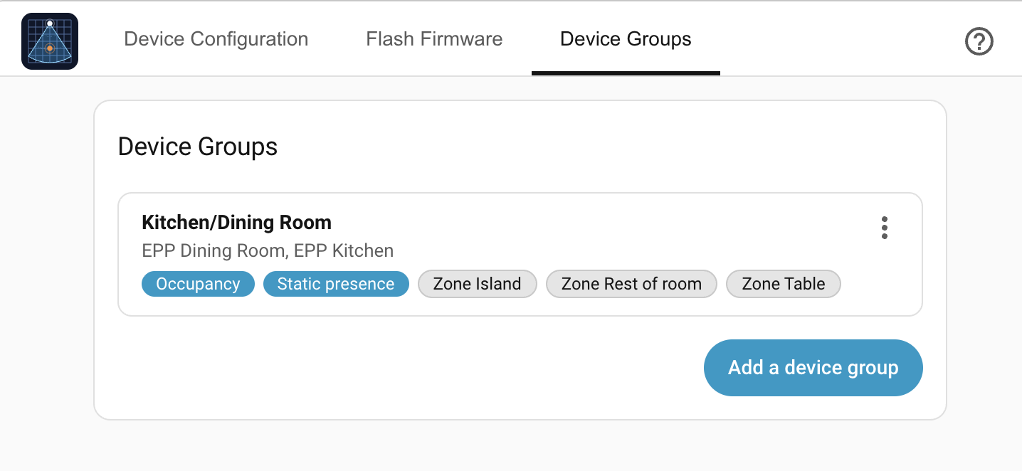 Device Groups Listing Page Device Groups Listing Page.