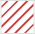 Red diagonal stripes